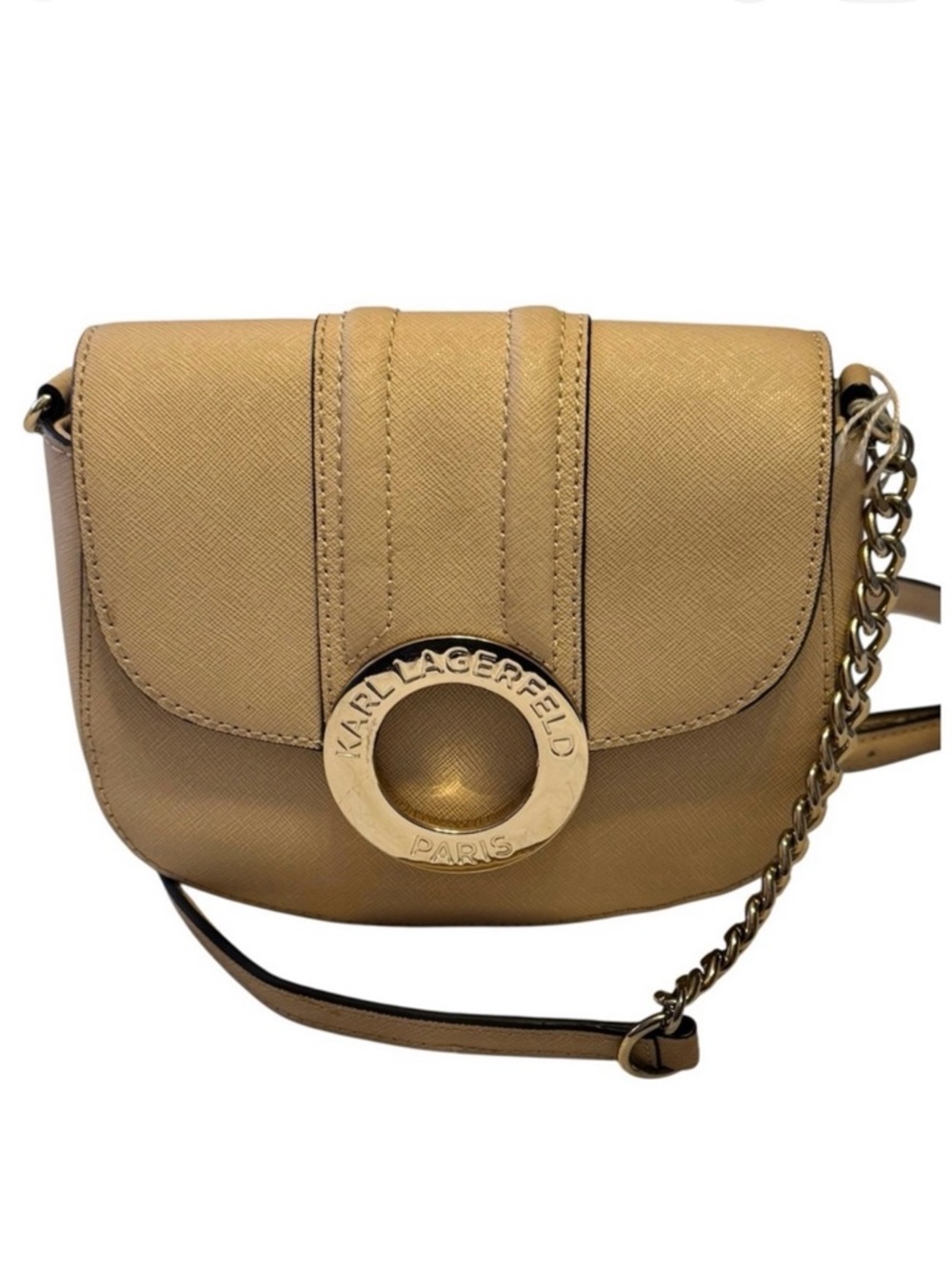NWOT Karl Lagerfeld Tan Crossbody Small Bag